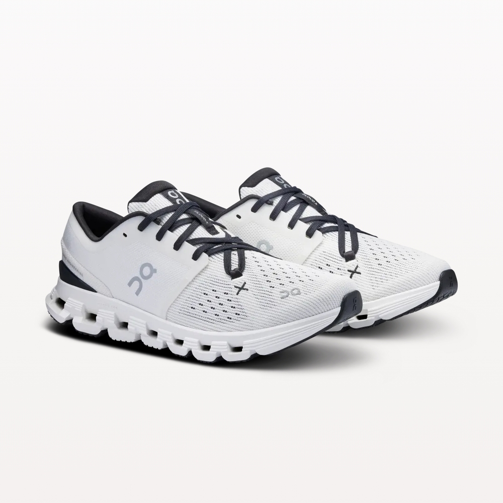 On Running White and Black Sneakers